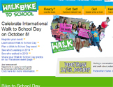 Walk and Bike to School Day