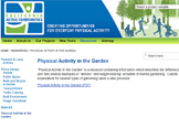 Physical Activity in the Garden