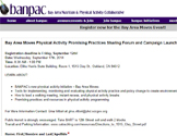 Bay Area Moves Launch and Promising Practices Sharing Forum (September 17)