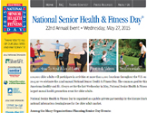 National Senior Health and Fitness Day (May 27)