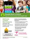 Share the Travel to School with KangaDo App