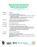 Agenda - BANPAC Meeting and Physical Activity Promising Practices Sharing Forum, January 28, 2015