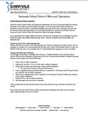 section 7 :: sunnyvale school district office and operations