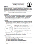 native american health center healthy living policy