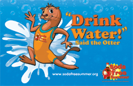 English Otter Poster