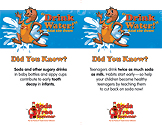 Soda and other sugary drinks...