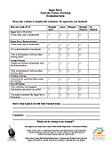 English Version :: Be Sugar Savvy Train the Trainer Workshop Evaluation