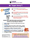 Sugar Savyy Tip Sheet for Childcare Providers & Preschools