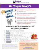 be sugar savvy :: what elected officials can do to help prevent obesity