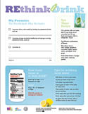 wic rethink your drink my promise-handout