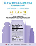 wic rethink your drink how much sugar...