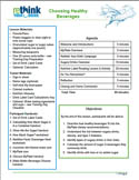 choosing healthy beverages