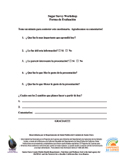 spanish version :: forma de evaluacion