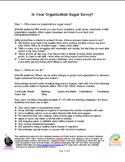 english version :: is your organization sugar savvy?